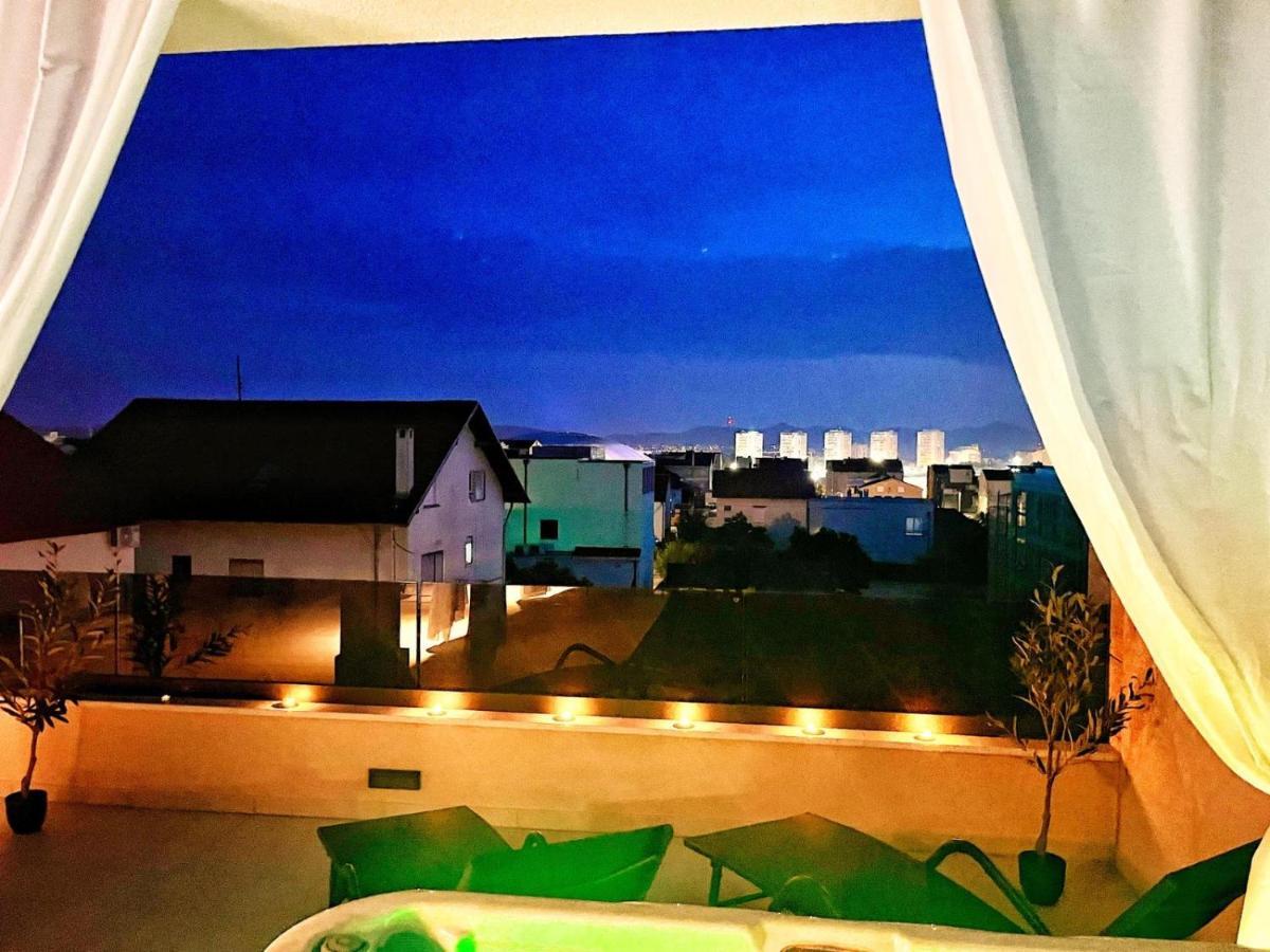 Olive Oasis Penthouse With Jacuzzi Apartment Zadar Ngoại thất bức ảnh